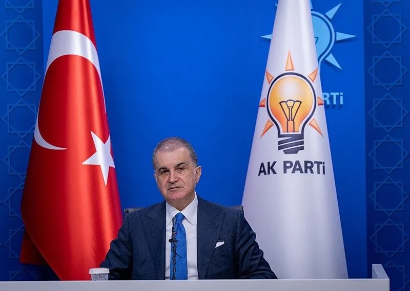 AK Parti Sözcüsü Ömer Çelik MYK sonrası önemli açıklamalarda bulundu (AA)