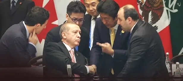 Japonya ekibinden Erdoğan'a özel ilgi