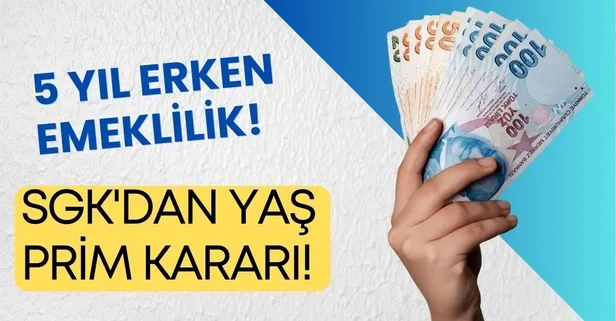 SGK'dan 1992-2008 arası 2016 sonrası yaş gün prim emeklilik şartları tablosu: 1.2 milyondan fazla kişiye 5 sene önce erken emeklilik hakkı!
