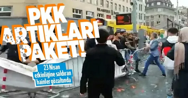 23 Nisan etkinliğine saldıranlara gözaltı