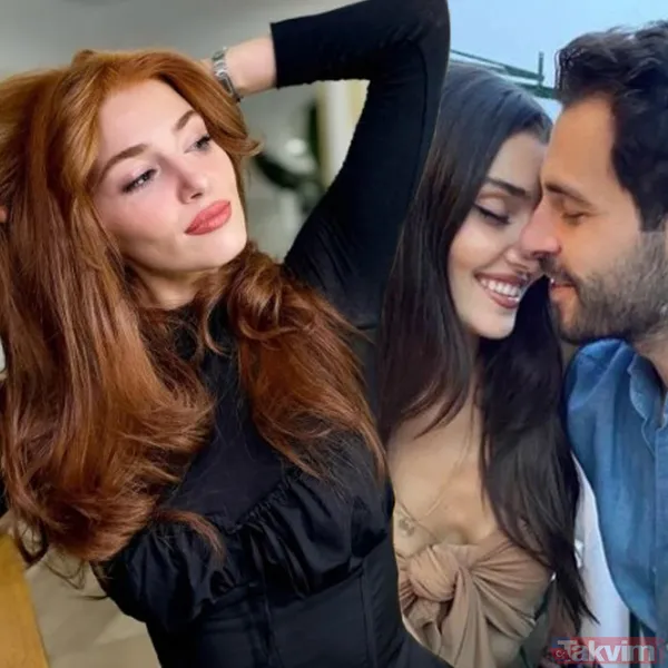 Hande Erçel ve Hakan Sabancı dudak dudağa yakalandı "Hem öpüp hem de kaydını mı alıyor o" Hande o anları kayıt altına alınca... - 1