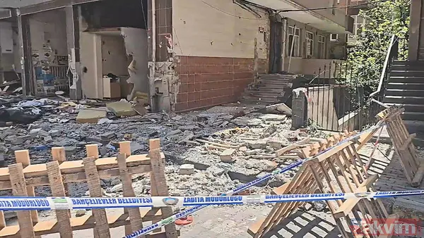 Marmara Denizi'nde 3,7 büyüklüğünde deprem meydana geldi! Bahçelievler'de balkon çöktü! O anlar kamerada - 4