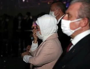 Emine Erdoğan o görüntüleri görünce ağladı