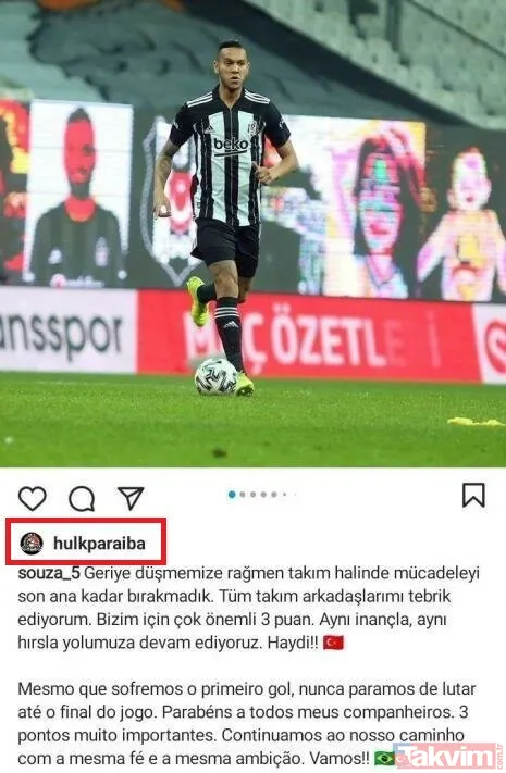 Beşiktaş'ın Hulk'a yaptığı teklifin detayları belli oldu! Hulk'tan Beşiktaşlıları heyecanlandıran beğeni! - 15