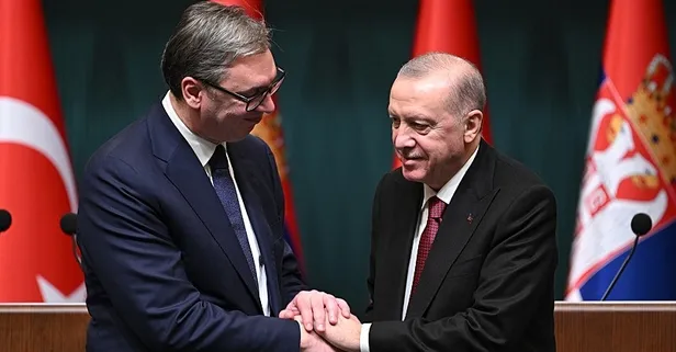 Vucic'ten Başkan Erdoğan'a övgü: Büyük bir dünya lideri