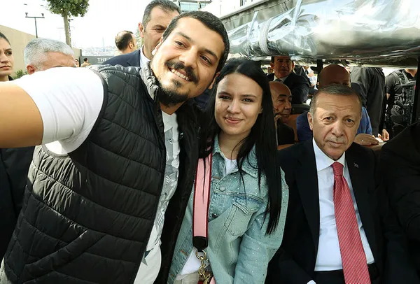 Son dakika: Başkan Erdoğan Galataport İstanbul'da incelemelerde bulundu-2