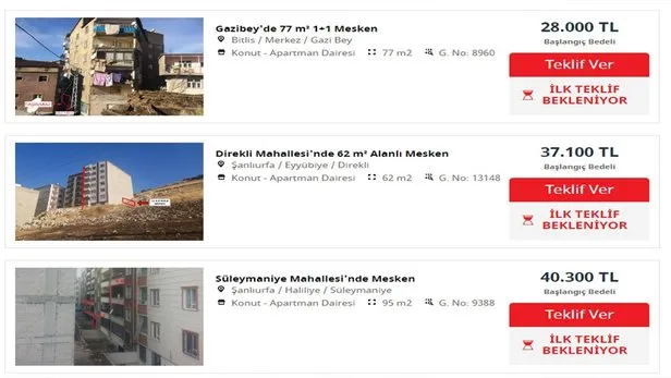 ziraat bankasi halkbank vakifbank denizbank satilik ev ilanlari ile 40 300 liraya daireler bu fiyatlari piyasada bulamazsiniz takvim