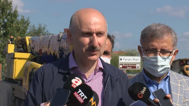 Bakan Karaismailoğlu dev projeyi inceledi! Yeni kuledeki çalışmalarda sona doğru