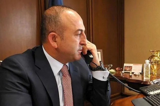 Son dakika: Dışişleri Bakanı Mevlüt Çavuşoğlu, AB Yüksek Temsilcisi Borrell'le Filistin meselesini görüştü