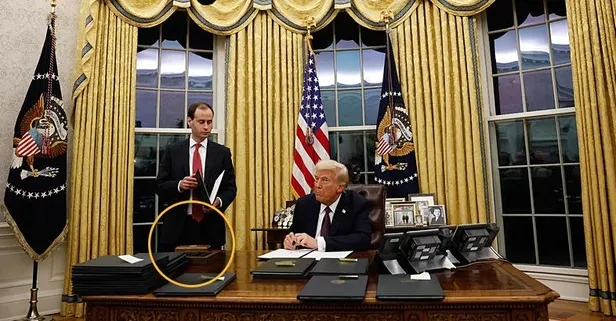 Trump’tan Oval Ofis’te ilk değişiklik! Diyet kola düğmesi geri geldi