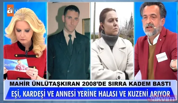 17 Yıldır Kayıp Olan Ünlütaşkıran'ın Halası Kevser, Genç Adamın Peşine Kimsenin Düşmediğini Anlattı.Kevser Hanım, Mahir'in Eşi Çiğdem'in Hala Boşanma Davası...