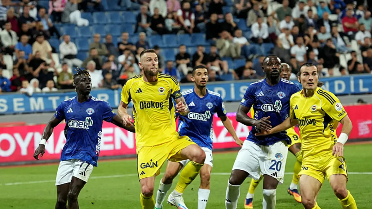 Kanarya'nın tadı yok! Kasımpaşa - Fenerbahçe: 1-1 | MAÇ SONUCU