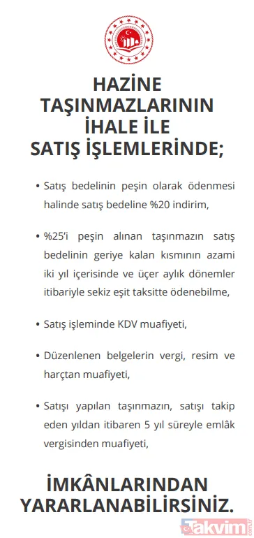 20 bin lirayı 1 milyon TL yapabilirisiniz! Aylık 375 TL taksitle Ankara, Konya, Muğla’da İMARLI ARSA fırsatı! Milli Emlak’tan fatura öder gibi arsa alın!