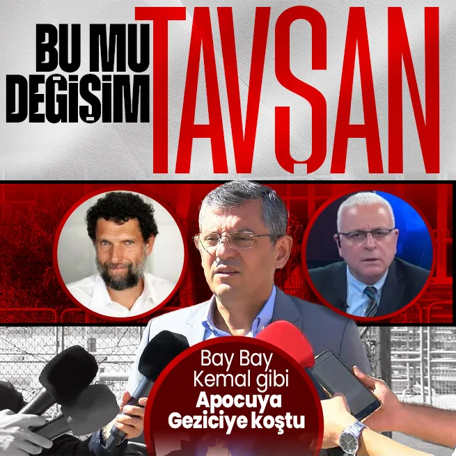 Özgür Özel, PKK elebaşı Abdullah Öcalanı öven Merdan Yanardağ ile Kızıl Soros Osman Kavalayı ziyaret etti