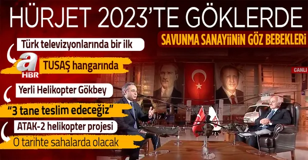 Son dakika: TUSAŞ Genel Müdürü Prof. Dr. Temel Kotil’den A Haber’de önemli açıklamalar