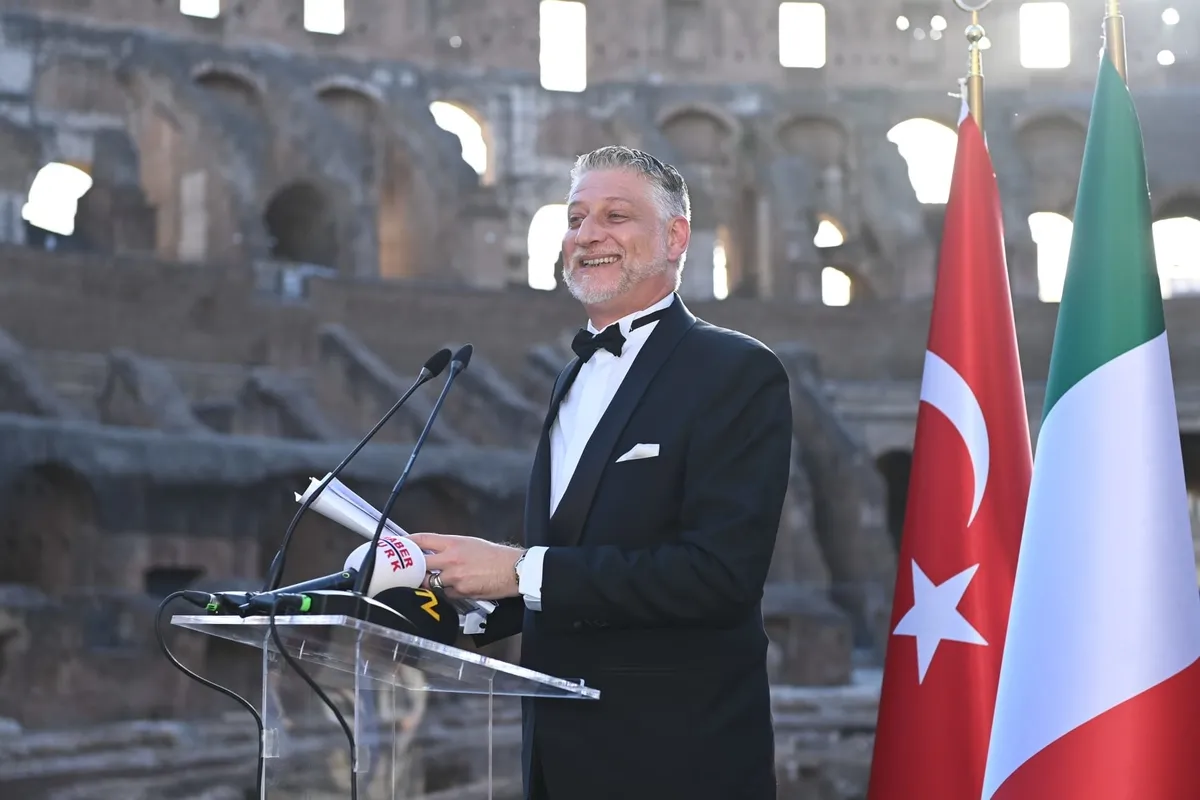 Kolezyum’da kültürel diplomasi | İtalyan Bakan Giuli’den Türkiye’ye övgü dolu sözler-4