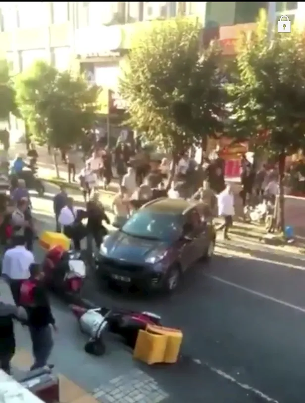 Bakırköy'de aracını vatandaşların üzerine sürmüştü! Kendini böyle savundu-4