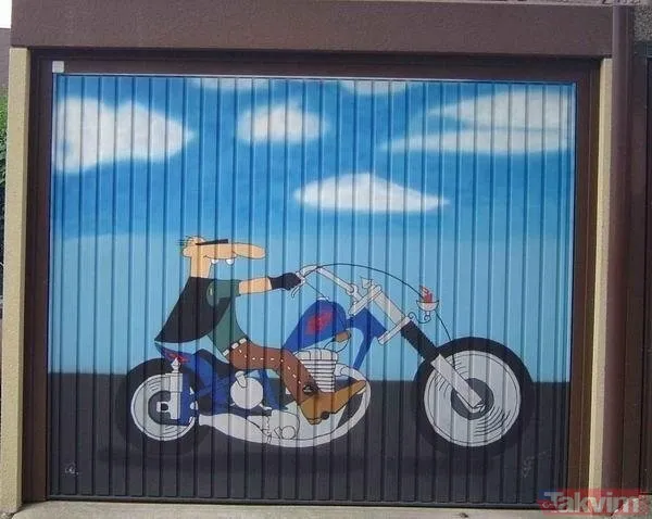 En sıra dışı garaj kapıları - 22