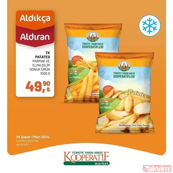 Tarım Kredi 4 Mart 2024 fiyat listesi geldi! Kooperatif market 5 üründe fiyatları az evvel indirdi! 14,90 TL'ye düştü! Dana kıyma, bonfile, yoğurt... - 8