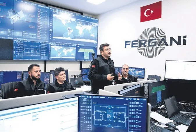 Milli uydu Fergani uzayda