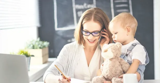 Doğum izni uzuyor! Anneler uzaktan çalışacak