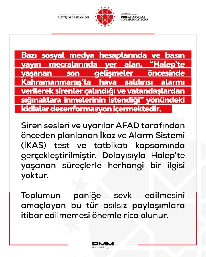 Kahramanmaraş’taki sirenler üzerinden provokasyon! Gerçek kısa sürede açıklandı-2