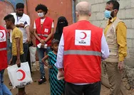 Türk Kızılay Yemende muhtaç olan 13 bin aileye kurban eti dağıtıyor