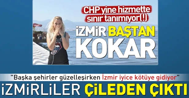 Kötü koku İzmirlileri çileden çıkardı