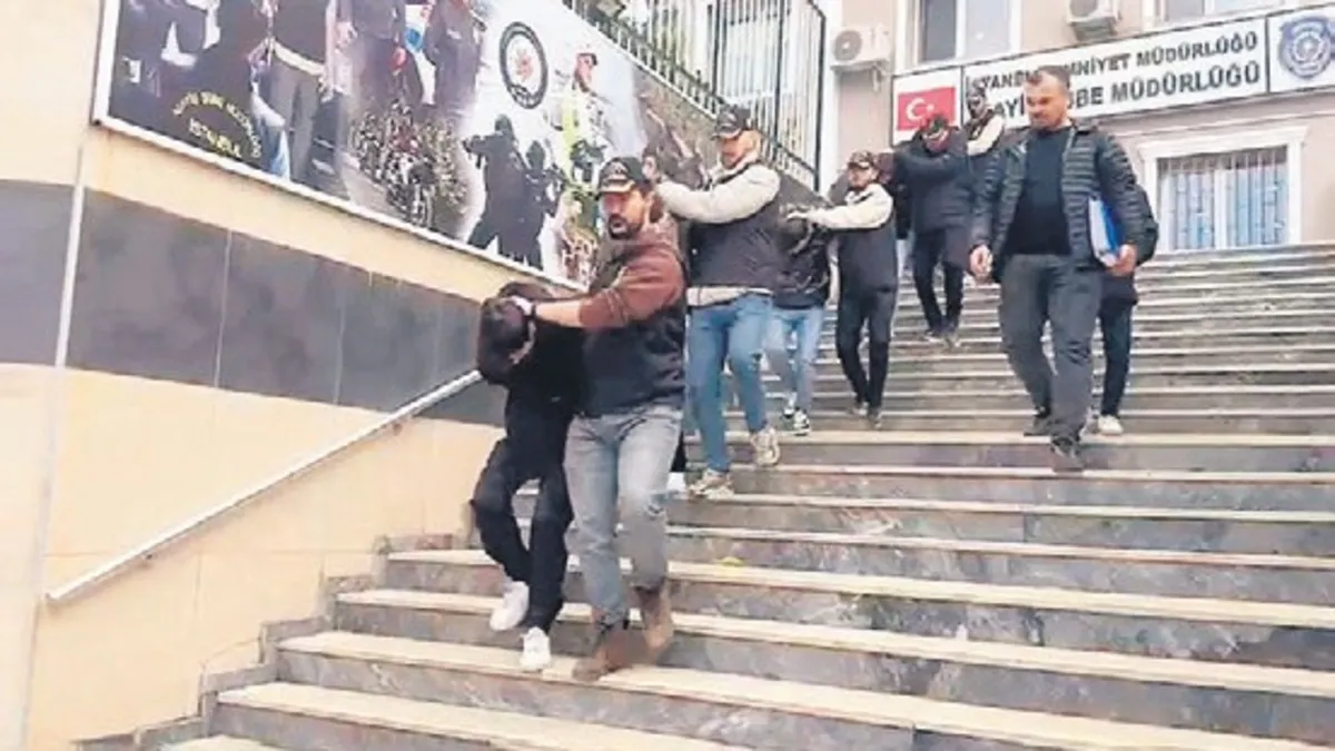 İstanbul'da 6 milyonluk vurgun: 7 şüpheliyi yakalandı!