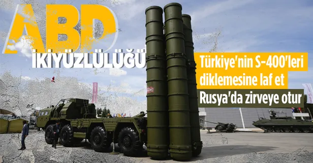 SON DAKİKA: ABD ikiyüzlülüğü! S-400'e karşı Türkiye'ye yaptırım uyguladılar Rusya'dan silah aldılar