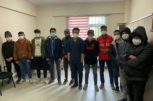Kocaeli'de 11 kaçak göçmen yakalandı!