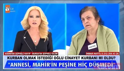 Mahir Ünlütaşkıran olayında son durum ne? Anne Safiye Müge Anlı’yı çıldırttı: Ben hayatımda böyle bir kadın görmedim