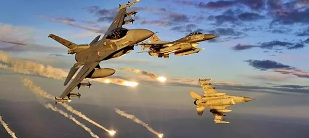 İHA tespit etti, F- 16'lar vurdu