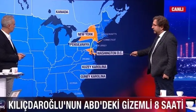 Kılıçdaroğlu'nun ABD'deki gizemli 8 saati! 'Rotayı Pensilvanya'ya kırdı' iddiası