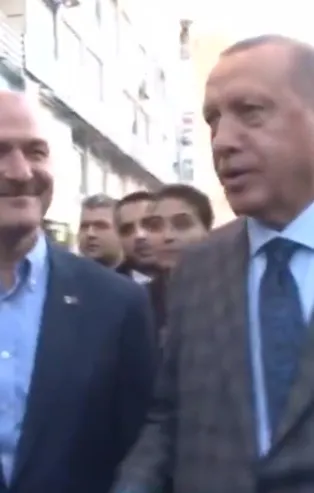 Başkan Erdoğan'a Şanlıurfa'da sevgi seli!