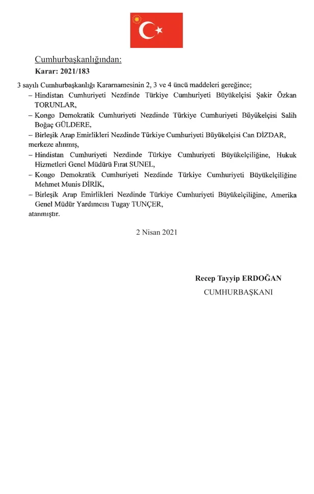 baskan-erdoganin-imzaladi-buyukelci-atamalari-resmi-gazetede-1617401717524.jpg Son dakika: Başkan Erdoğan imzaladı! Büyükelçi atamaları Resmi Gazete'de... Kim geldi kim gitti?-4
