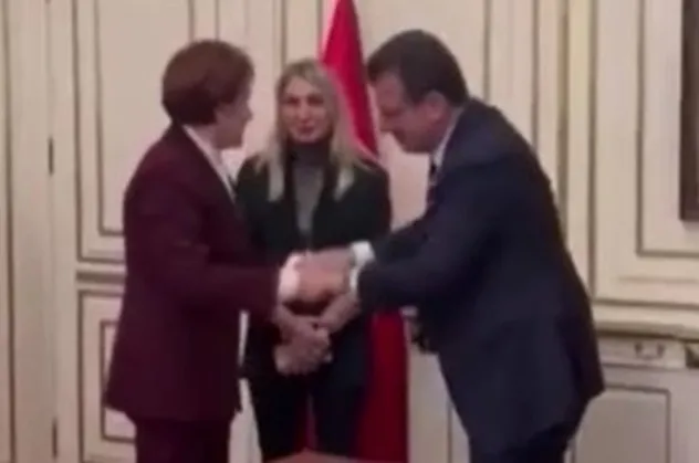 Hapis cezasına sevindiler! Meral Akşener ve Ekrem İmamoğlu'nun tiyatrosu gündem oldu! Çak...