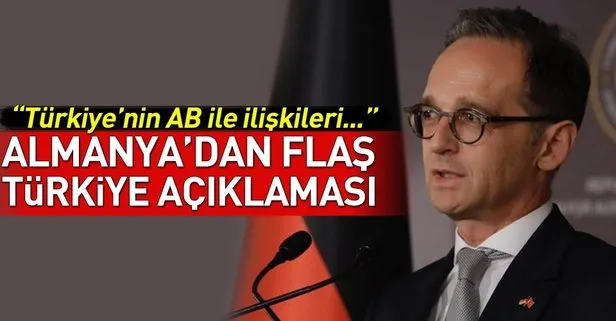 Almanya’dan Türkiye’nin AB üyeliği hakkında açıklama!