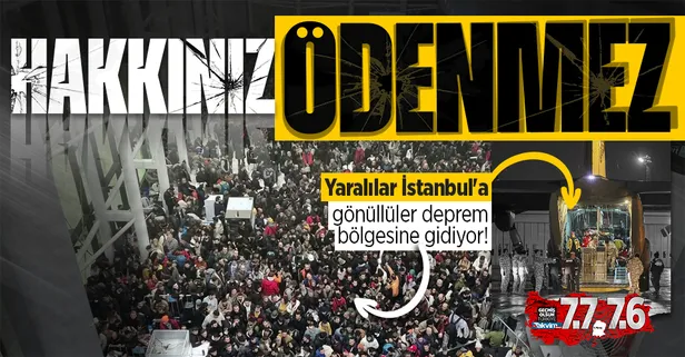 Kahramanmaraş'ta deprem! Yaralılar İstanbul'a sevk edildi gönüllüler deprem bölgesine gidiyor