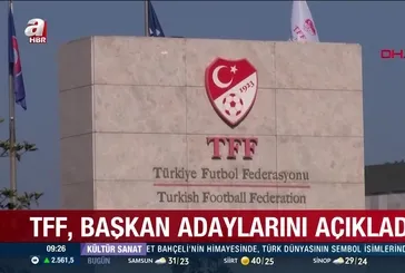TFF seçime gidiyor! İşte adaylar