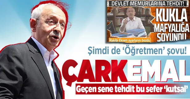 Kılıçdaroğlu'ndan öğretmen şovu! "İktidarı destekleyenlere ben öğretmem" demişti, şimdi "sorunları çözelim" dedi