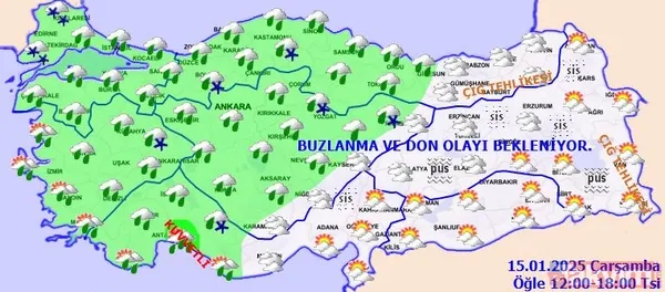Meteroloji'den yeni rapor geldi! İstanbul'da yılın ilk karı ne zaman yağacak? Gözler o tarihte: Her yer buz kesecek! - 3