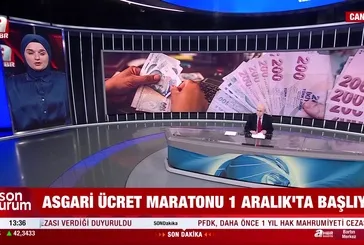 Asgari ücret için geri sayım başladı