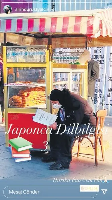 1645297988094.jpeg Sosyetik güzel Şirin Yalçın'dan alkış alan hareke! Simitçinin yanına gidip...-3