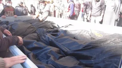 Katil Esed İdlib’te kimyasal katliam yaptı