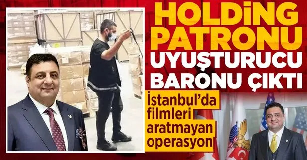 Holding patronu uyuşturucu baronu çıktı