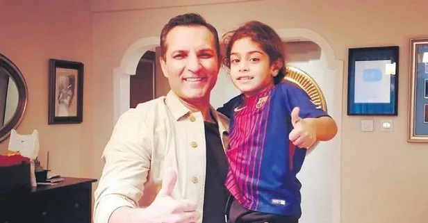 Ünlü şarkıcı Rafet El Roman dünyanın en minik futbolcusu Arat Hosseini’ye yardım eli uzattı