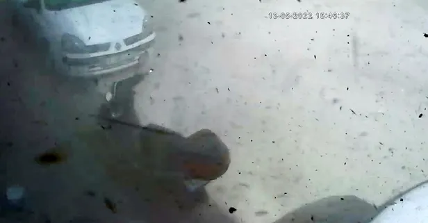 Isparta’da hortum paniği: O anlar kamerada