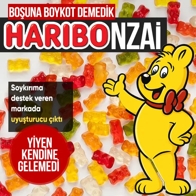 Haribo’da uyuşturucu skandalı! Yiyenler kendine gelemedi: Testte ortaya çıktı