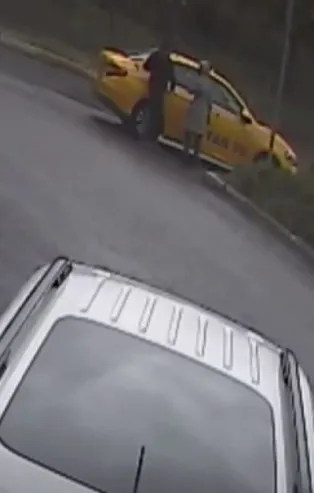 Ataşehir'de taksici dehşetinin yeni görüntüleri ortaya çıktı! "Ninjayım" diyerek saldırdı